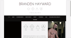 Desktop Screenshot of brandenhayward.com